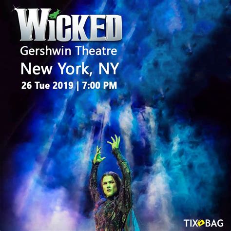 Pin on Wicked Tickets