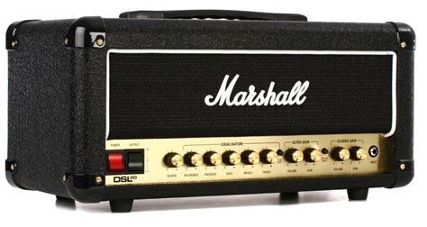 Marshall DSL20HR 20-watt Tube Head | Sweetwater