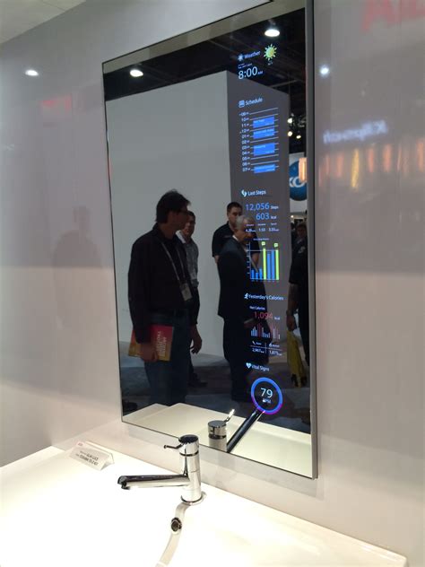 smart mirror display Smart Home Technology, Futuristic Technology ...