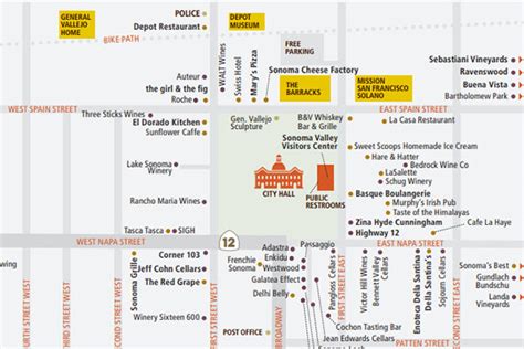 Maps • Sonoma Plaza Visitor's Guide