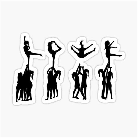 "i love stunts" Sticker for Sale by jaquemv | Stunts, Cheer stunts ...