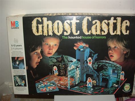 THE COBWEBBED ROOM: 'GHOST CASTLE' - Board Game 1980s