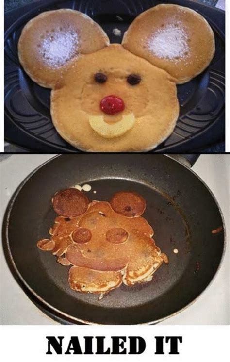 nailed it meme 013 mouse pancake - Comics And Memes