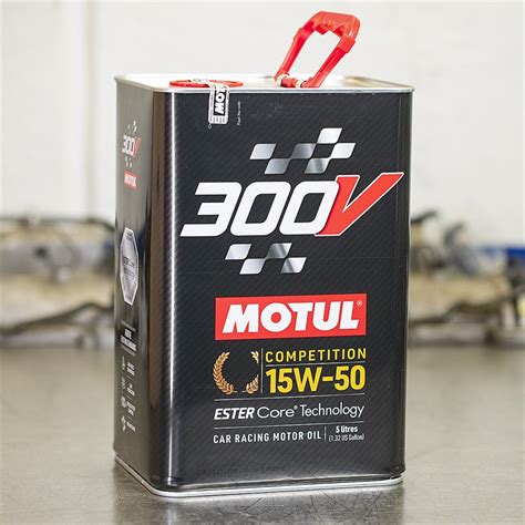 MOTUL 300V COMPETITION 15W-50 5L 5 LITER - JRM RACING AB