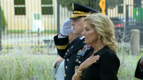 First lady Jill Biden attends 9/11 ceremony at Pentagon – NBC New York