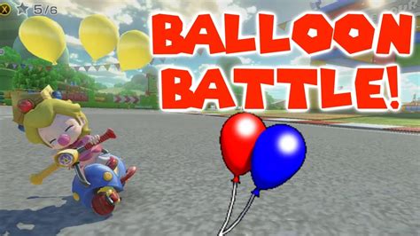 Mario Kart 8 Deluxe Balloon Battle With SponSubs! - YouTube