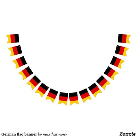 the german flag banner by maxathformny is shown in red, yellow and black