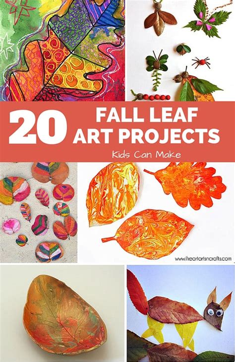 20 ARTSY FALL LEAF PROJECTS FOR KIDS