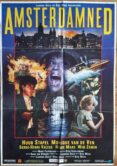 ZZZ – SOLD! AMSTERDAMNED original DUTCH movie poster CULT Dick Maas | MOVIE★INK. AMSTERDAM