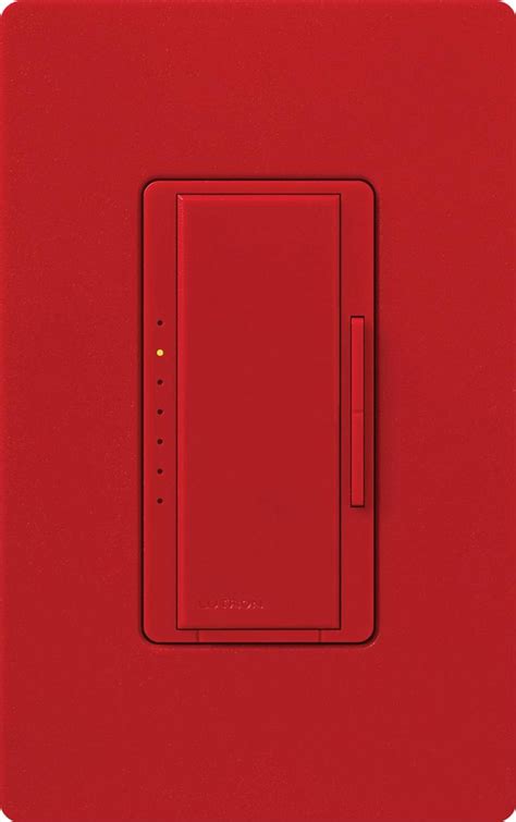 lutron red dimmer switches | Dimmer switch, Dimmer, Switch
