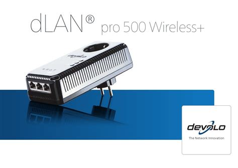 DEVOLO DLAN PRO 500 WIRELESS+ USER MANUAL Pdf Download | ManualsLib