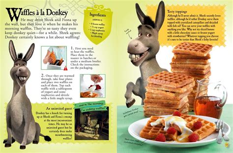 In the morning, I'm making waffles! Donkey from Shrek | Disney movie night food, Movie night ...