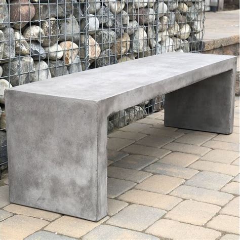 Outdoor Benches | Concrete garden bench, Concrete garden, Outdoor bench