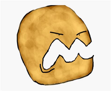 Draw Evil Potato, HD Png Download - kindpng