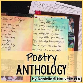 Poetry Anthology Project - Nouvelle ELA Teaching Resources