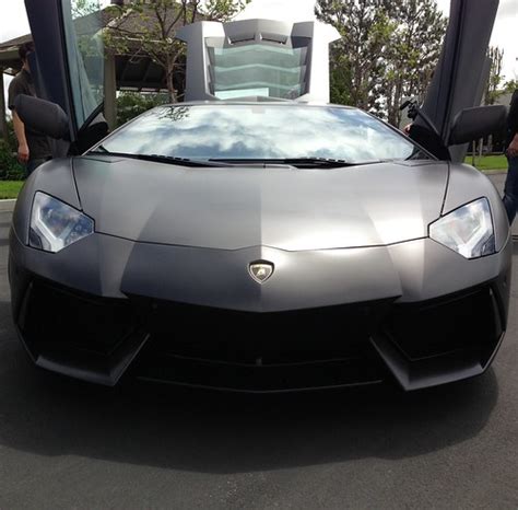 Lamborghini Aventador front with scissor doors up and Tran… | Flickr