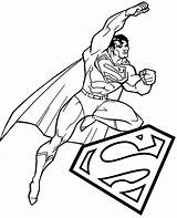 Superman Flying Image coloring Page  Download Print Or Color Online sketch template