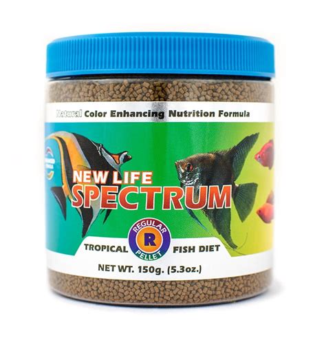 New Life Spectrum Tropical Fish Diet Fish Food Pellets, 150 g - Walmart.com