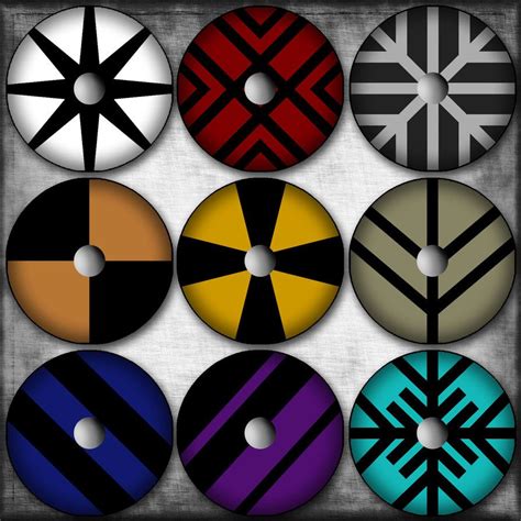 Viking Shield Patterns