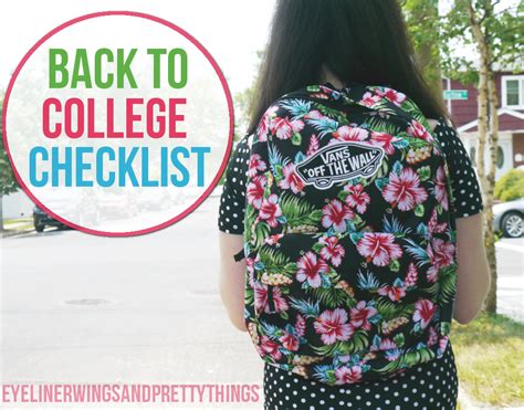 Back to College Checklist: Things to do Before Fall Semester