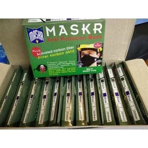 MASKER MASKR CARBON AKTIF FILTER MULTI SHORT TYPE | Lazada Indonesia