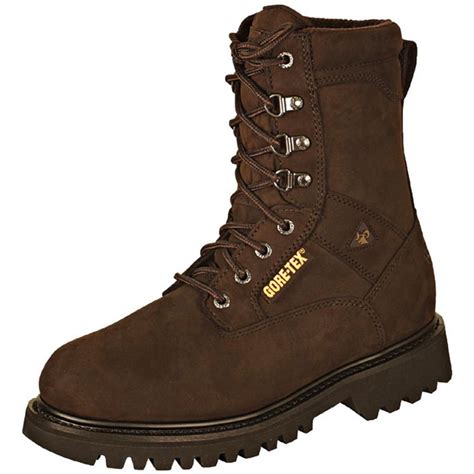 Men's Rocky® GORE - TEX® 8" Steel Toe Ranger Boots, Brown - 86922, Work ...