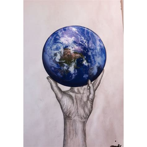 the world is in your hands tattoo | Hands holding the world, Shark ...