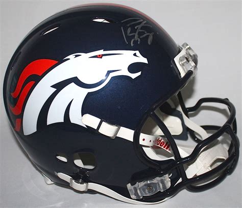 Peyton Manning Signed Broncos Full-Size Authentic Pro Line Revolution ...