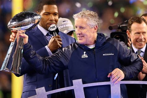 Seahawks Coach Pete Carroll AWESOME Super Bowl Post Game Locker Room ...