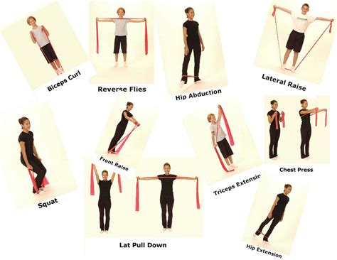 Printable Theraband Exercises For Seniors