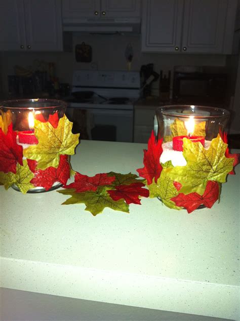 My Dollar Tree candles with Pinterest ideas!! Cost me $10 to make 6 ...