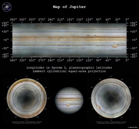 Map of Jupiter — AAPOD2.COM