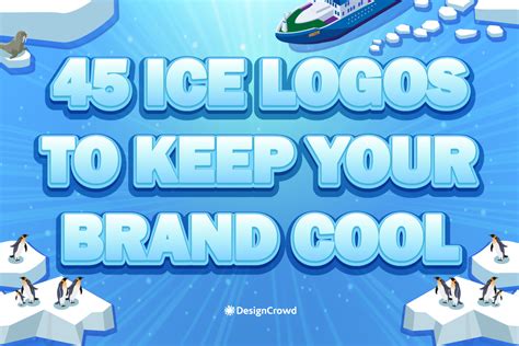 45 Ice Logos to Keep Your Brand Cool