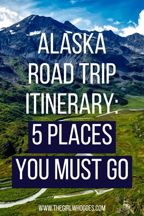 Alaska Road Trip Itinerary: 5 Places You Should Go in 2023 | Alaska ...