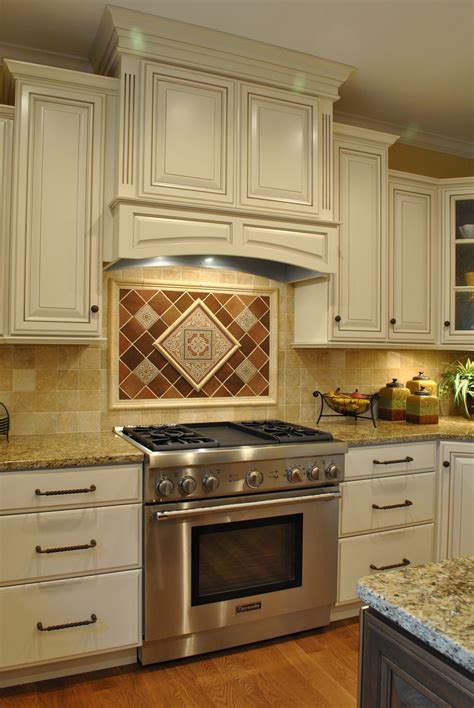 Decorative Backsplash Tile Slide In Range/Oven | Kitchen tiles, Kitchen ...