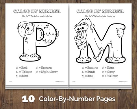 Alphabetimals™ Drawing & Coloring Pack 100 Printable Animal - Etsy España