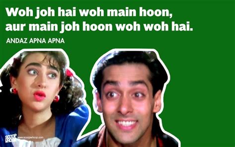 15 Hilarious Andaz Apna Apna Dialogues That’ll Tickle Your Funny Bone Even Today