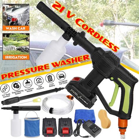 Automobiles & Motorcycles Water Gun & Snow Foam Lance Cordless Car Washer Car Wash Water Gun ...