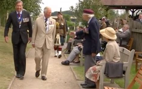 Prince Charles refuses handshake offer from WWII veteran as he attends VJ Day ceremony | Royal ...