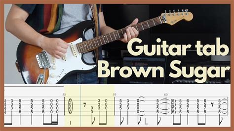 Brown Sugar – The Rolling Stones (with tab) | Open G Tuning