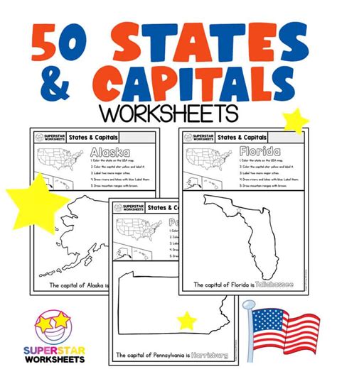 United States Geography Worksheets