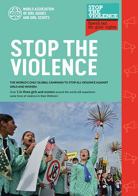 Stop the Violence brochure