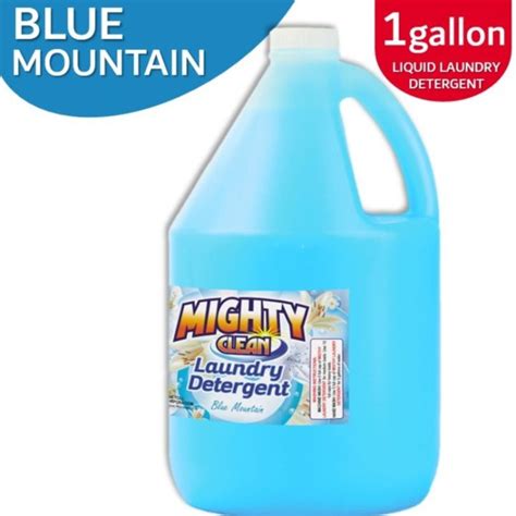 Mighty Clean Liquid Laundry Detergent Blue Mountain Scent - LLD blue ...