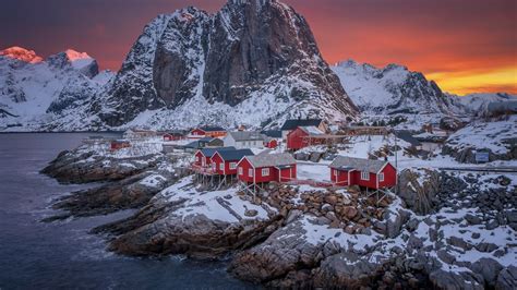 1920x1080 Resolution Norway The Lofoten Islands 1080P Laptop Full HD ...