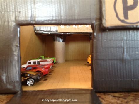 Missy Inspired: Matchbox car garage