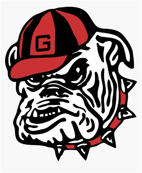 Georgia Bulldog Bull Dog Clipart Logo Transparent X - University Of ...