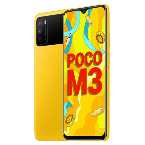 Buy Poco M3 (Yellow, 128GB) (6GB RAM) at the Best Price in India