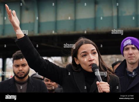 Bronx, NY, USA. 27th Mar, 2022. Alexandria Ocasio-Cortez in attendance ...