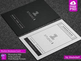 Clean Black Business Card by khaledzz9 on DeviantArt