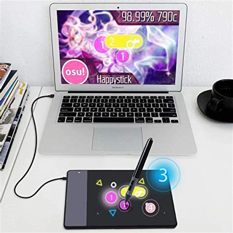 16% OFF on Huion 4 x 2.23 Inches OSU Tablet Graphics Drawing Pen Tablet ...